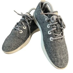 Allbirds Wool Runners Women's Gray Knit Lace Up Sneakers Comfort Shoes Sz 10